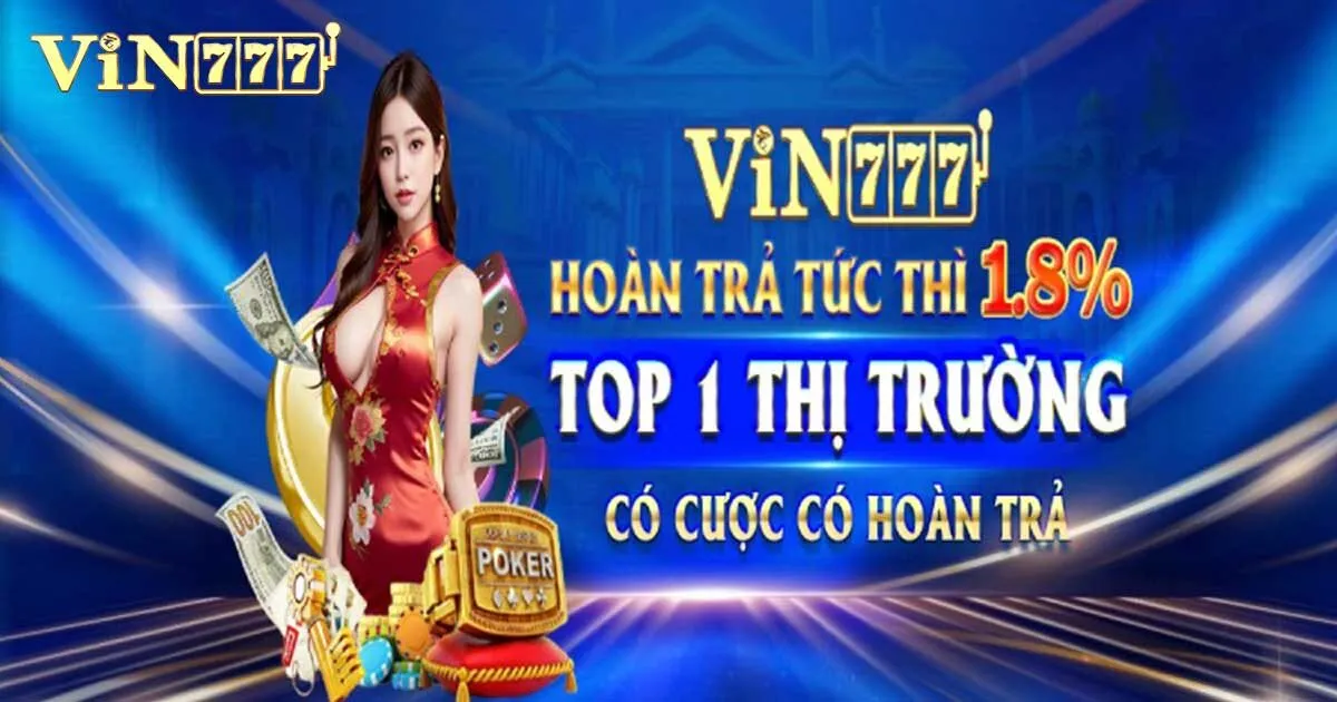 Tỷ lệ hoàn trả tiền thua cược cao vượt trội